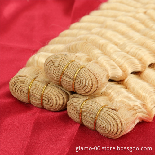 Wholesale Russian Blonde 613 Virgin Hair Bundle,613 Raw Virgin Cuticle Aligned Hair Vendor,100% 613 Blonde Human Hair Extension